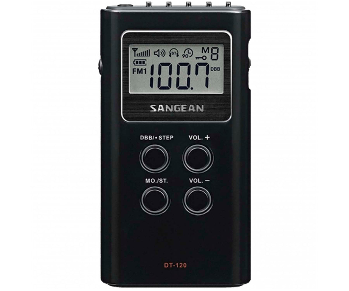 SANGEAN DT-120 NEGRO / RADIO PORTÁTIL - detalle