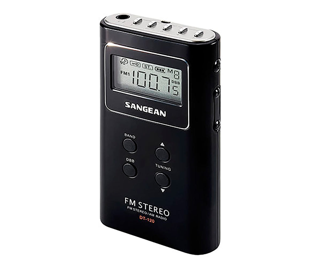 SANGEAN DT-120 NEGRO / RADIO PORTÁTIL