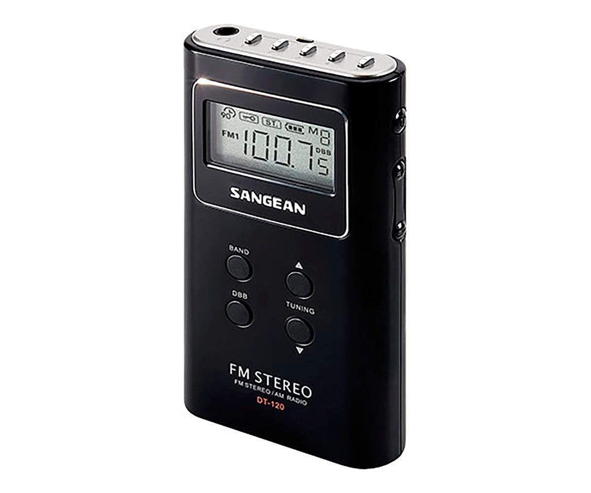 SANGEAN DT-120 NEGRO / RADIO PORTÁTIL