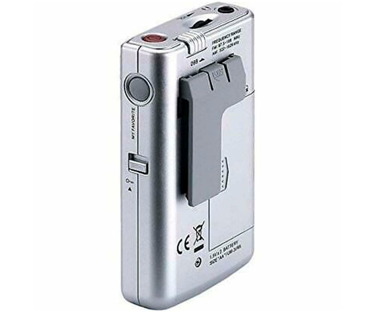 SANGEAN DT-250 PLATA / RADIO PORTÁTIL - detalle
