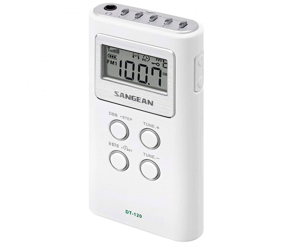 SANGEAN DT-120 BLANCO / RADIO PORTÁTIL