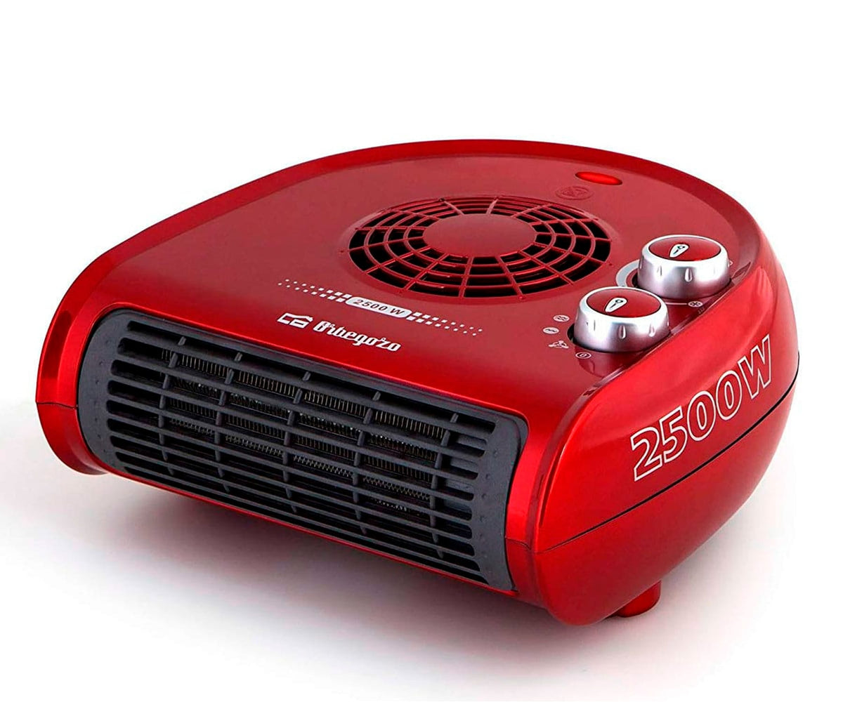 ORBEGOZO FH 5033 ROJO / CALEFACTOR HORIZONTAL 2500W