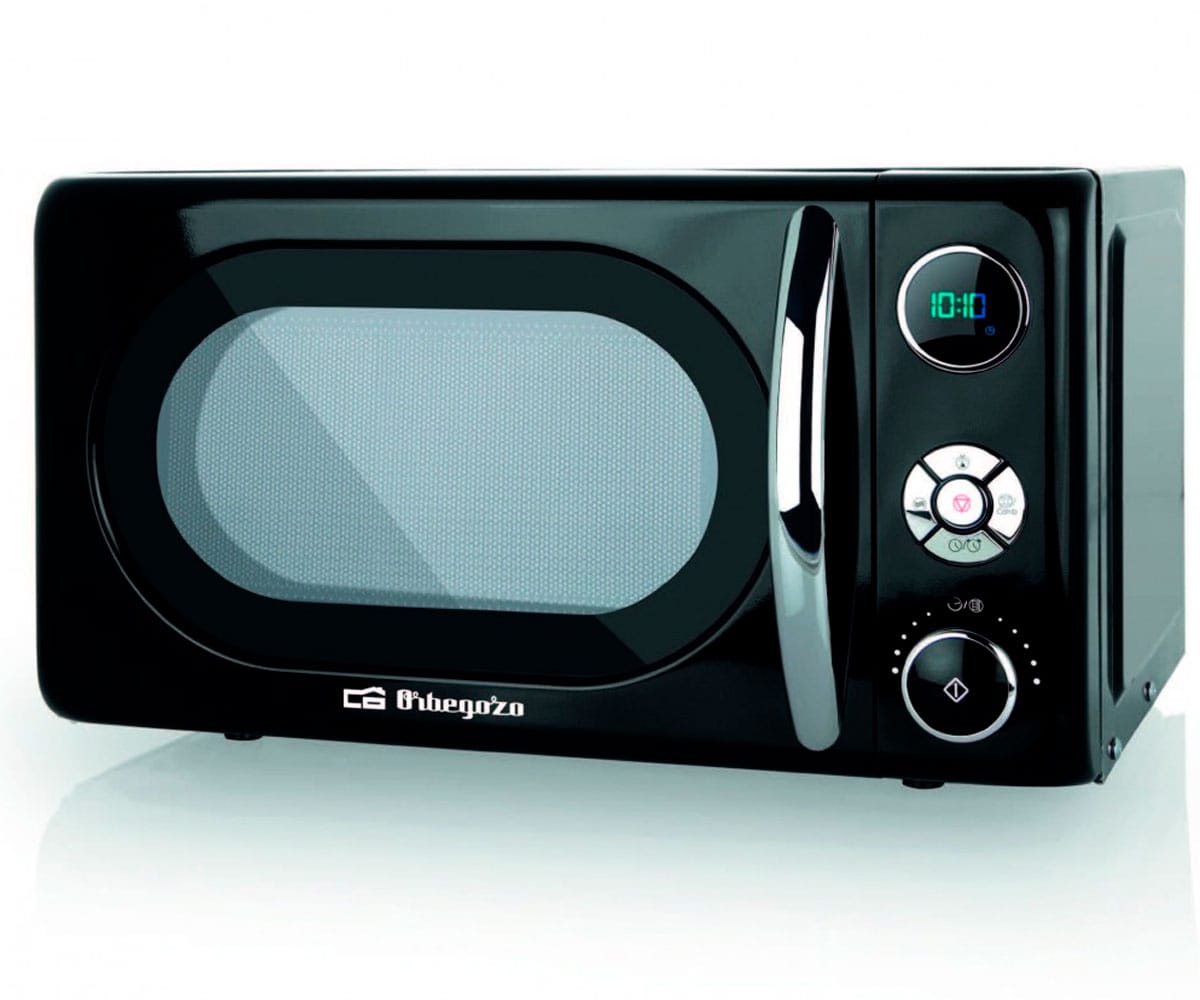 ORBEGOZO MIG2044 BLACK / MICROONDAS CON GRILL 700W 20L