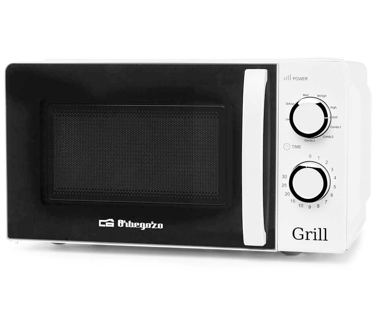 ORBEGOZO MIG2130 WHITE / MICROONDAS CON GRILL 700W 20L