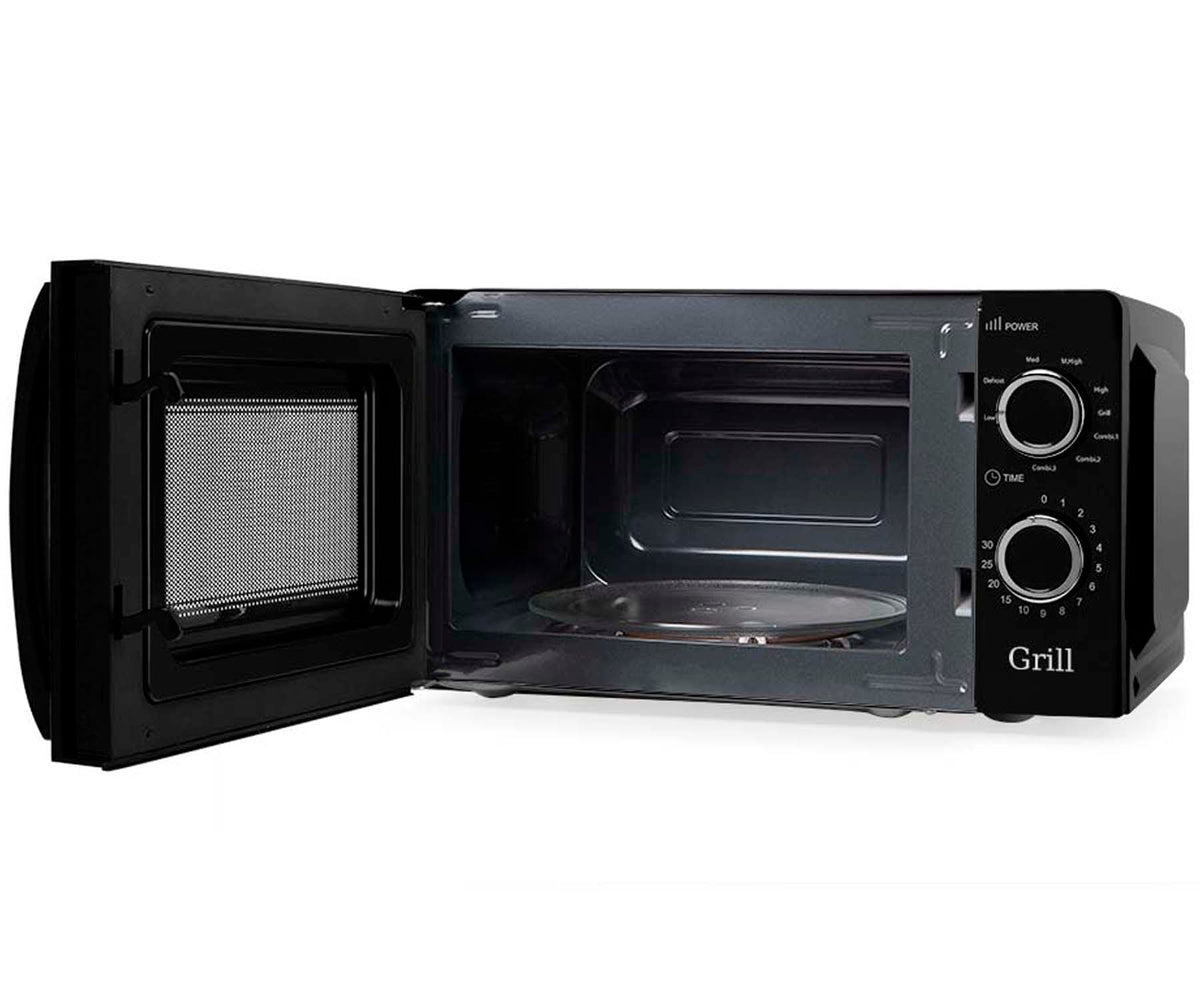 ORBEGOZO MIG2131 BLACK / MICROONDAS CON GRILL 700W 20L - detalle