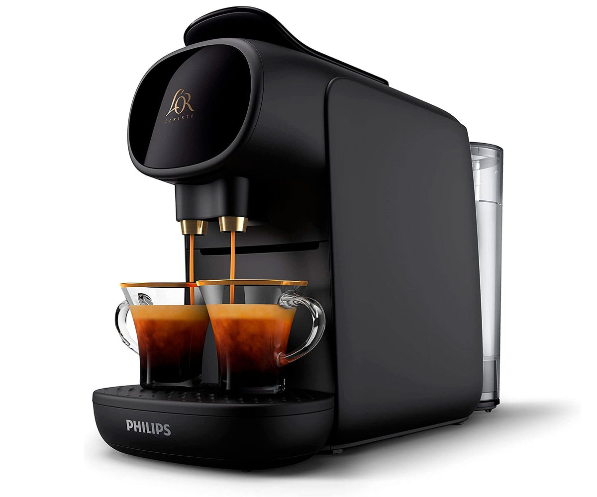 PHILIPS L'OR BARISTA NEGRA CAFETERA DE CÁPSULAS L'OR DOBLE CARGA AUTOMÁTICA
