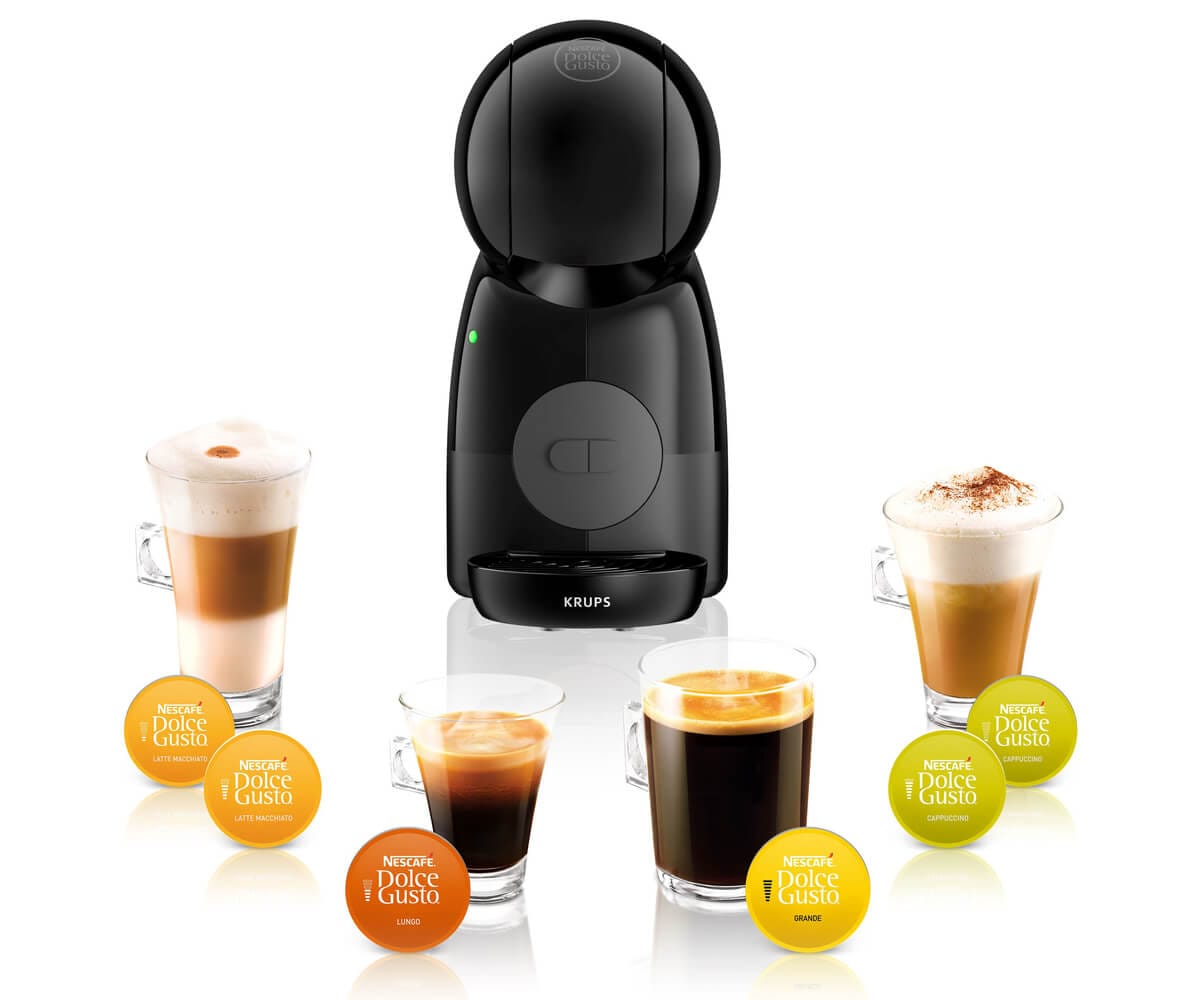 KRUPS PICCOLO XS NEGRO / CAFETERA DE CÁPSULAS DOLCE GUSTO - detalle