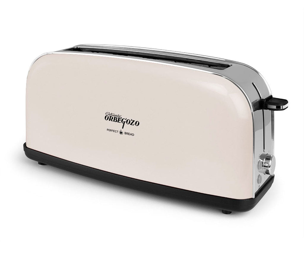 ORBEGOZO TOV 6210 VINTAGE WHITE / TOSTADOR DE PAN PARA 1 REBANADA LARGA