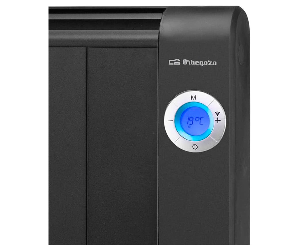 ORBEGOZO RRW-1005 BLACK / EMISOR TÉRMICO 1000W - detalle