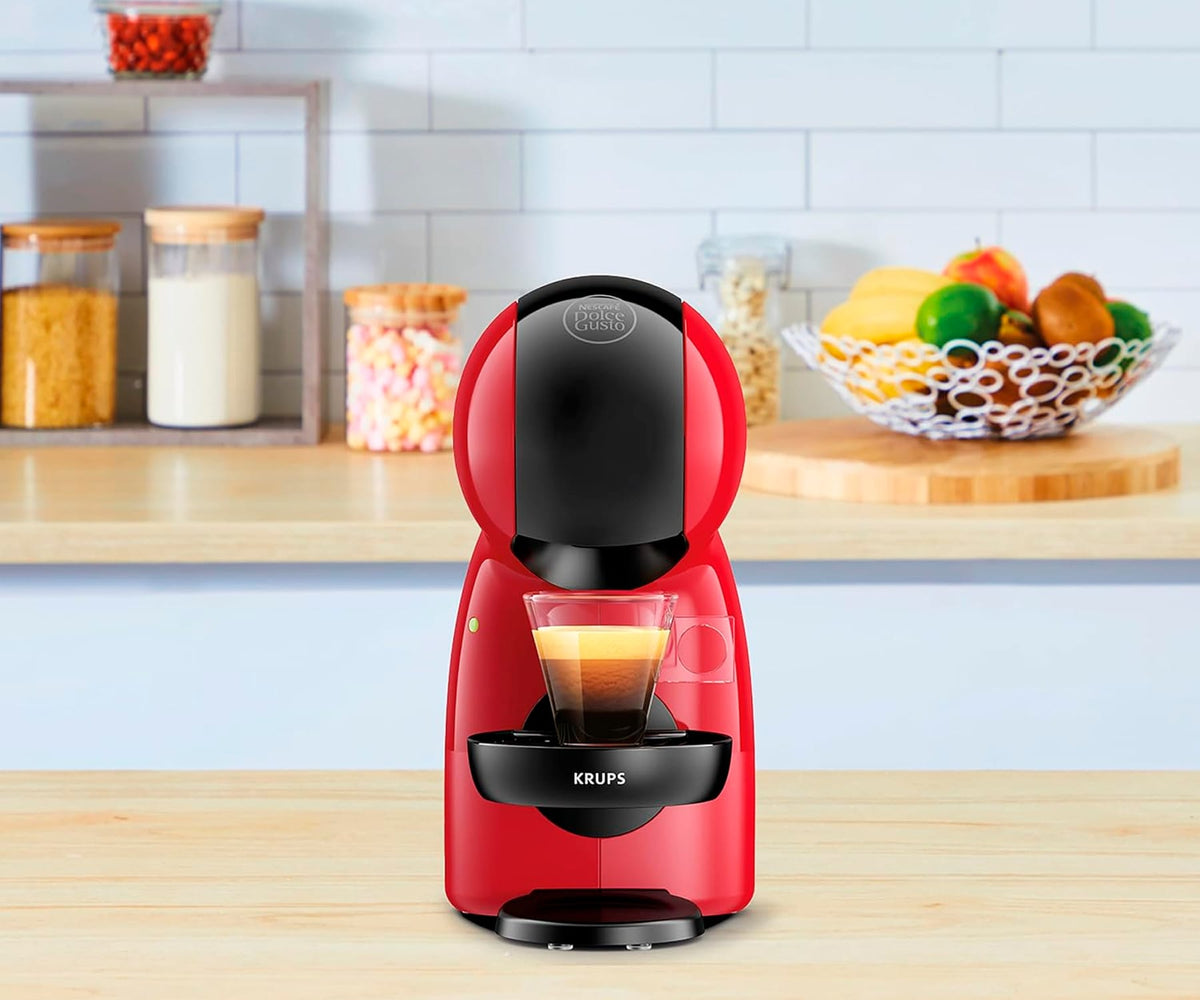 KRUPS PICCOLO XS RED / CAFETERA DE CÁPSULAS DOLCE GUSTO - detalle
