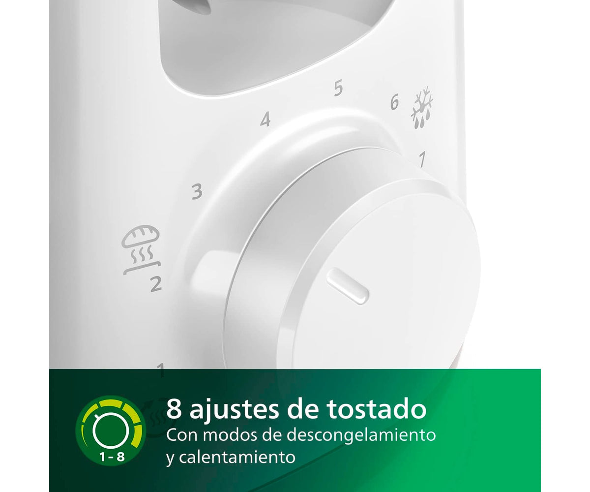 PHILIPS DAILY COLLECTION / TOSTADOR DE PAN PARA 1 REBANADA LARGA - detalle