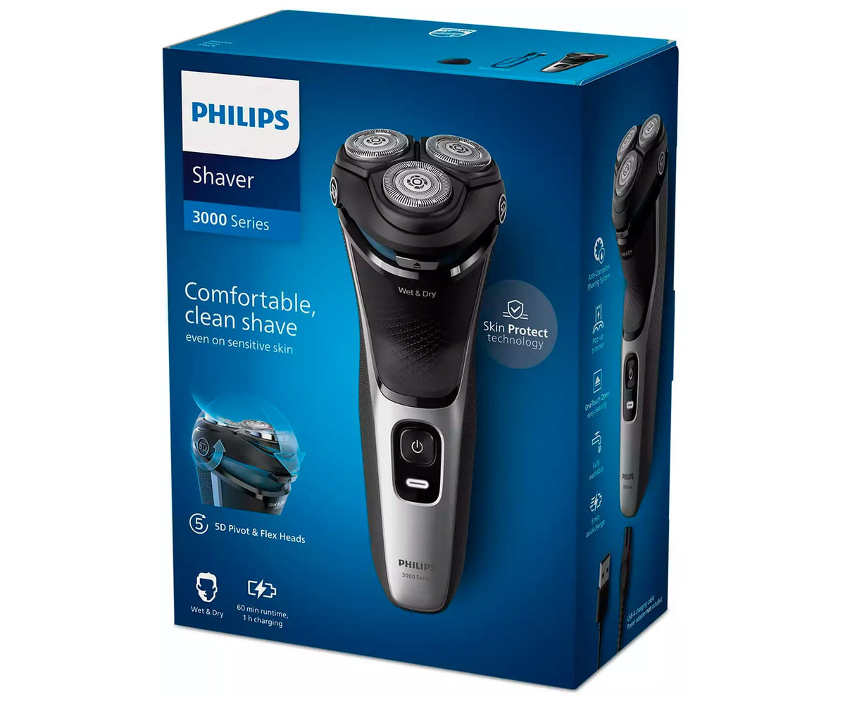 PHILIPS SHAVER SERIES 3000 S3143/00 / AFEITADORA INALÁMBRICA - detalle