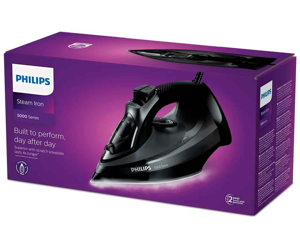 PHILIPS DST5040/80 NEGRA / PLANCHA DE VAPOR DE 2600W - detalle