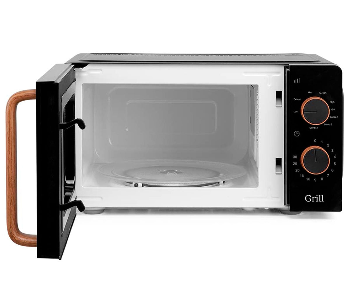 ORBEGOZO MI 2140 BLACK / MICROONDAS CON GRILL DE 700W CON 20 LITROS - detalle