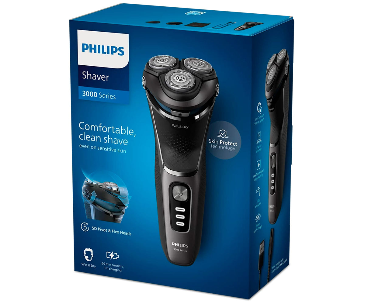 PHILIPS SHAVER SERIES 3000 S3343/13 / AFEITADORA INALÁMBRICA - detalle