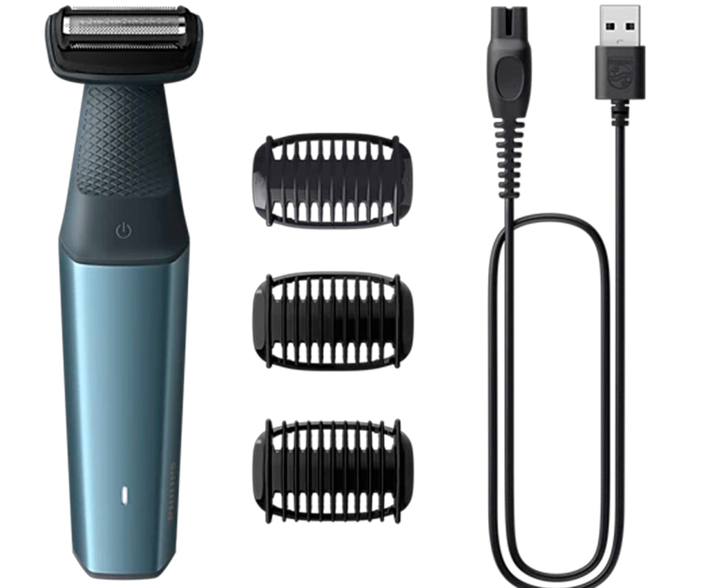 PHILIPS BODYGROOM SERIES 3000 BG3027/05 / AFEITADORA CORPORAL CON 3 PEINES-GUÍA