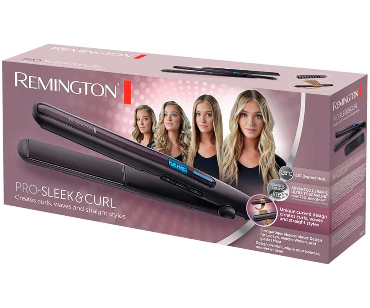 REMINGTON PRO-SLEEK & CURL / PLANCHA DE PELO - detalle