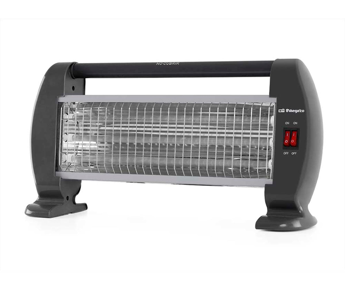 ORBEGOZO BP 0206 BLANCA / ESTUFA DE CUARZO 1200W - detalle
