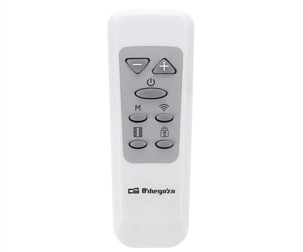 ORBEGOZO RRW 1805 NEGRO / RADIADOR EMISOR TÉRMICO WIFI 1800W - detalle