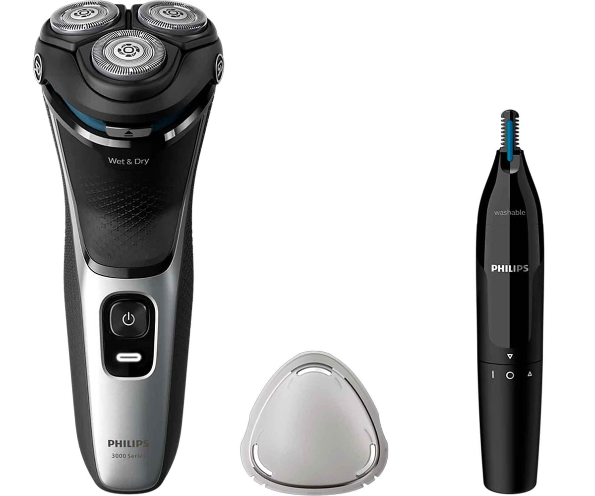 PHILIPS S3143/02 SHAVER 3000 SERIES / AFEITADORA INALÁMBRICA EN SECO Y MOJADO