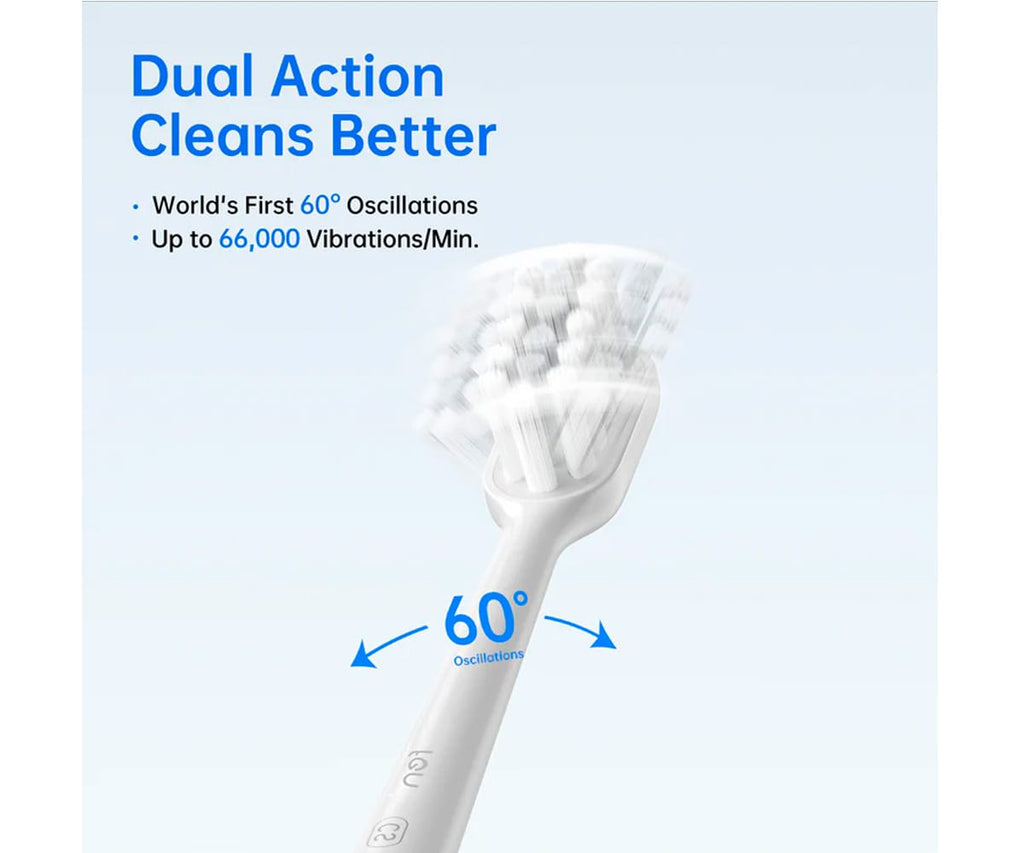 LAIFEN WAVE ABS WHITE / CEPILLO DE DIENTES ELÉCTRICO - detalle