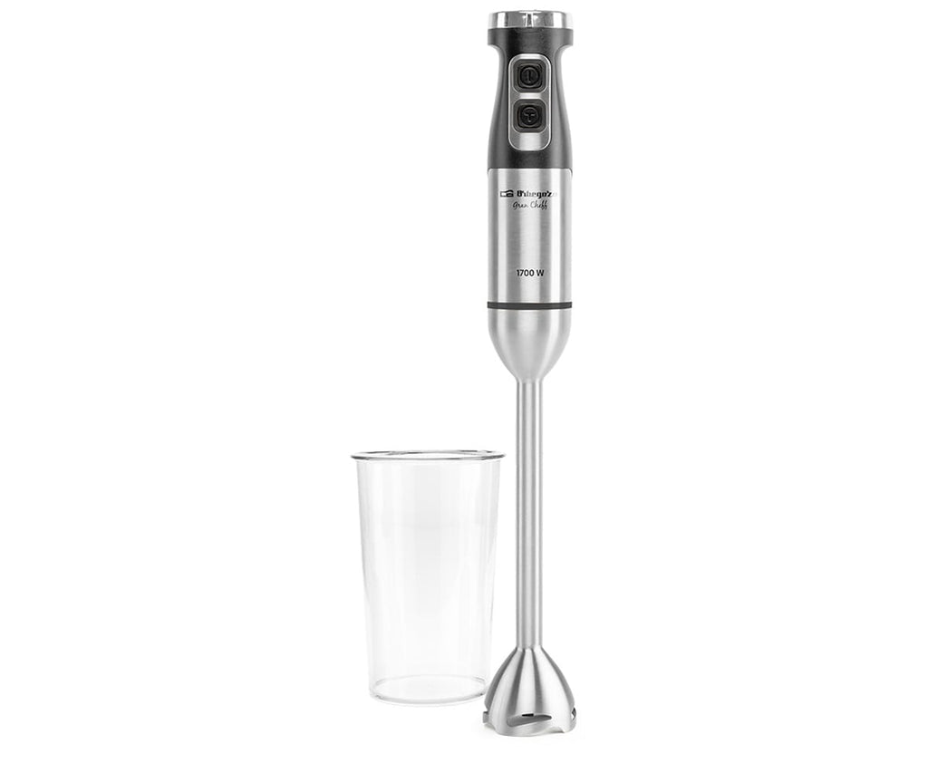 ORBEGOZO BT 6017 XL ACERO INOXIDABLE / BATIDORA DE MANO 1700W - detalle