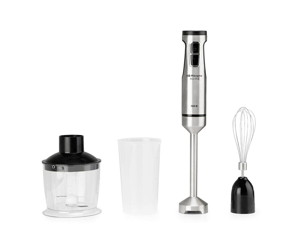 ORBEGOZO BT 5015 ACERO INOXIDABLE / BATIDORA DE MANO 1500W - detalle