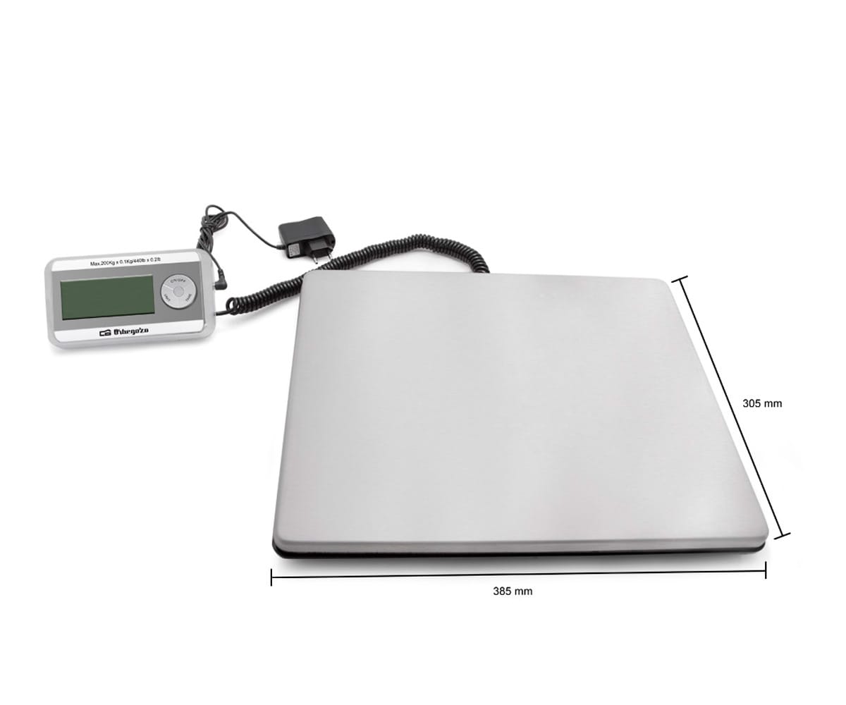 ORBEGOZO PC 5500 PLATA / BÁSCULA DE COCINA - detalle