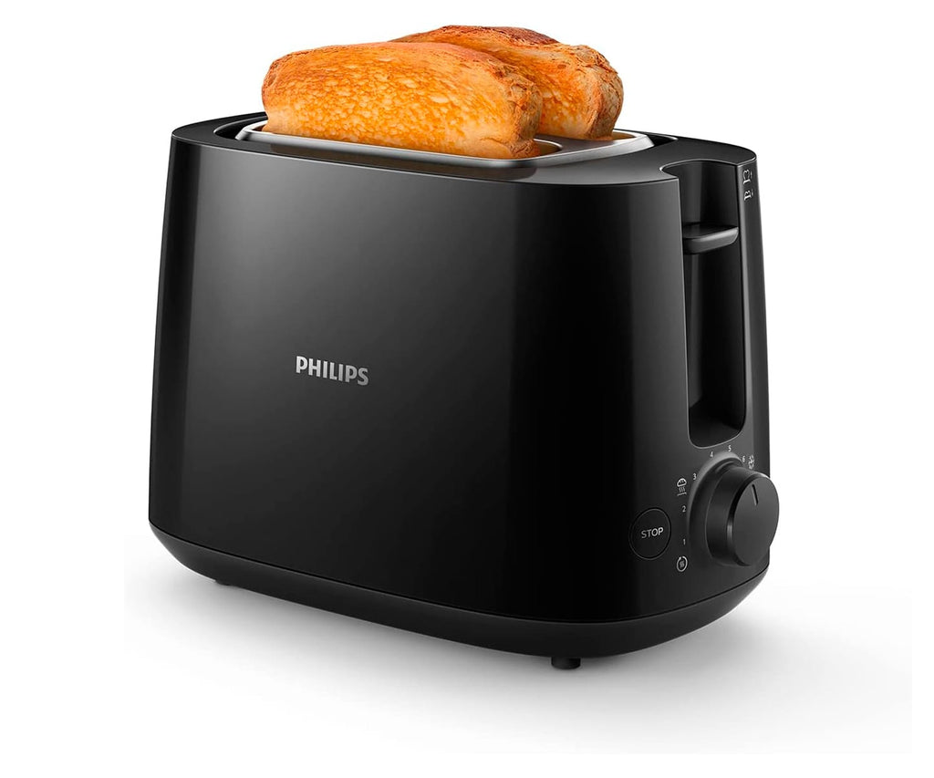 PHILIPS HD2581/90 NEGRO / TOSTADORA 2 REBANADAS / RANURA ANCHA - detalle