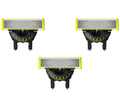PHILIPS ONEBLADE QP430/50 / PACK DE 3 CUCHILLAS 360 DE RECAMBIO