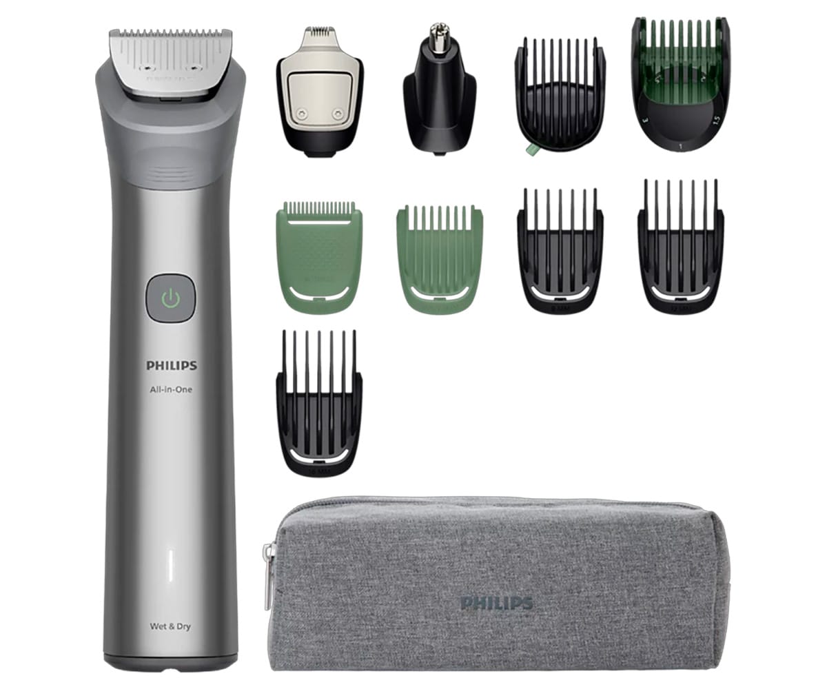 PHILIPS MG5941/15 ALL-IN-ONE TRIMMER 5000 SERIES GRIS CLARO / RECORTADOR 11 EN 1 - detalle