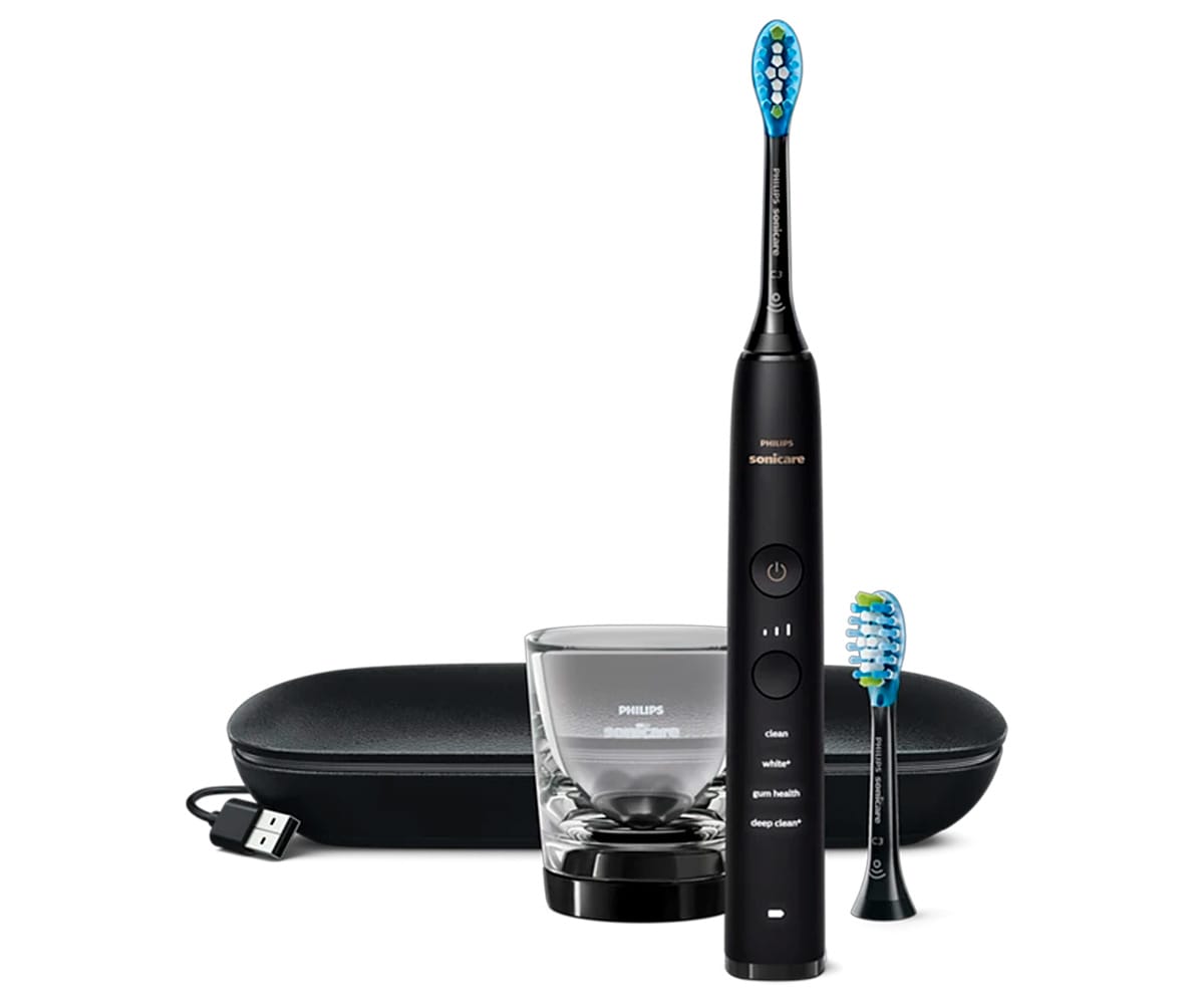 PHILIPS SONICARE DIAMONDCLEAN 9000 NEGRO / CEPILLO DENTAL RECARGABLE - detalle