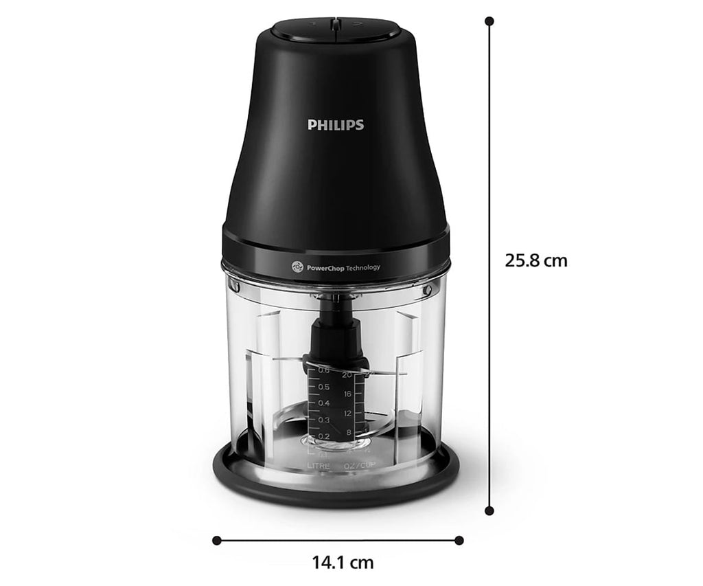 PHILIPS HR1501/00 NEGRA / PICADORA - detalle