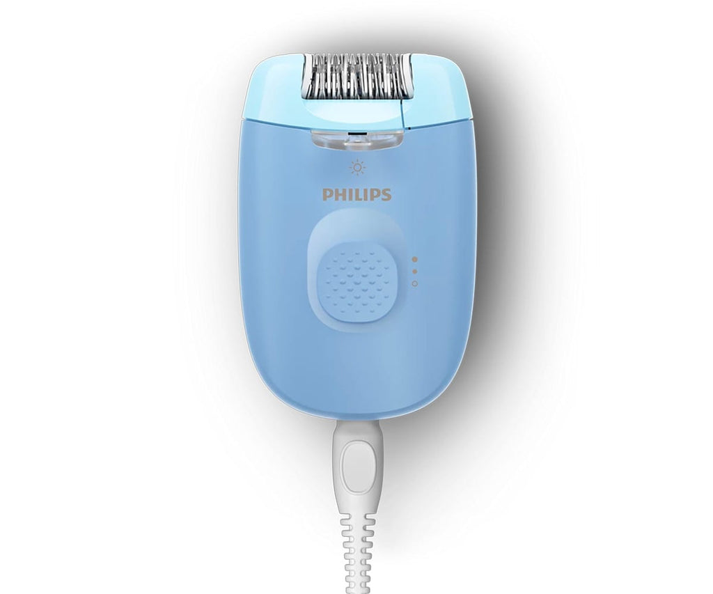 PHILIPS BRE247/00 AZUL / DEPILADORA CON CABLE - detalle