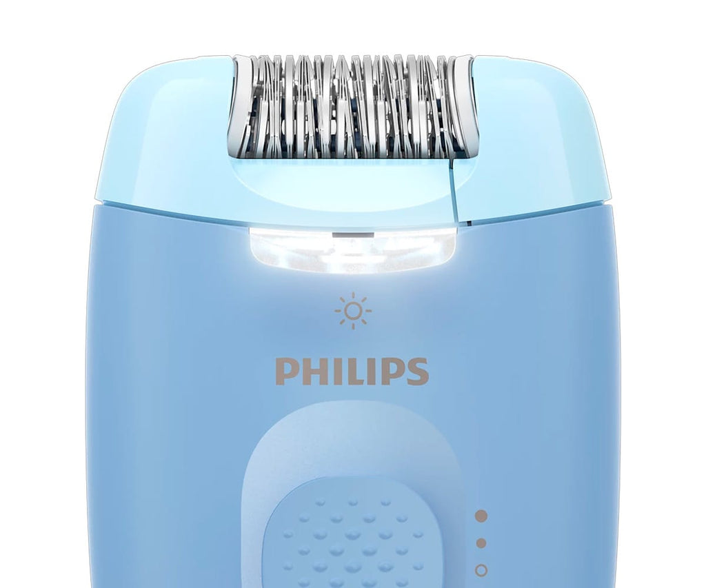PHILIPS BRE247/00 AZUL / DEPILADORA CON CABLE