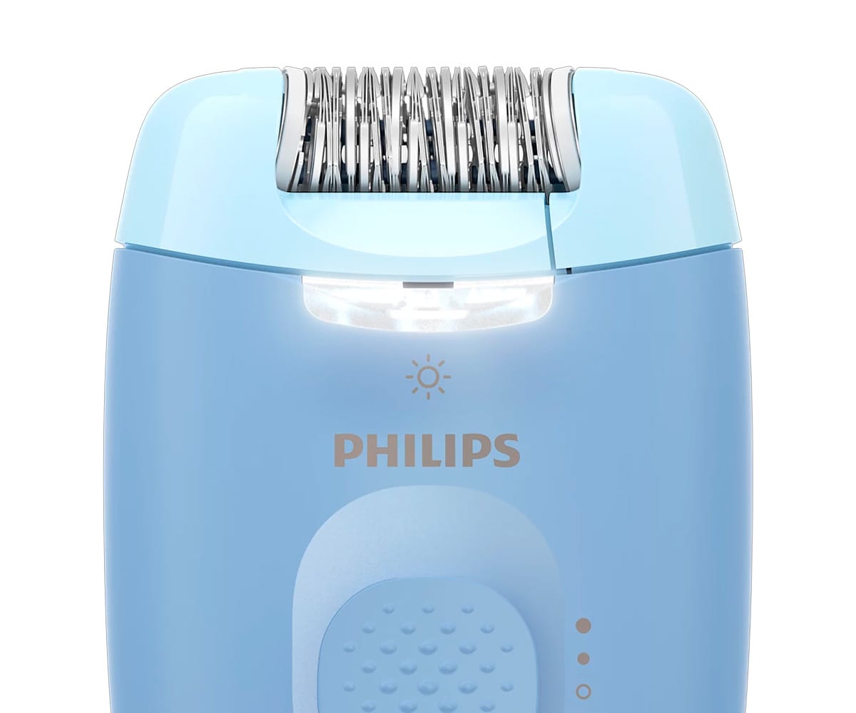 PHILIPS BRE247/00 AZUL / DEPILADORA CON CABLE