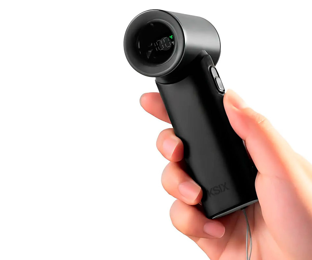 KSIX AIRGO TURBO NEGRO / VENTILADOR PORTÁTIL DE 5 VELOCIDADES - detalle