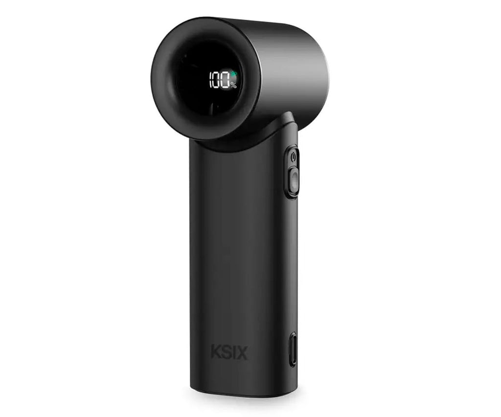 KSIX AIRGO TURBO NEGRO / VENTILADOR PORTÁTIL DE 5 VELOCIDADES
