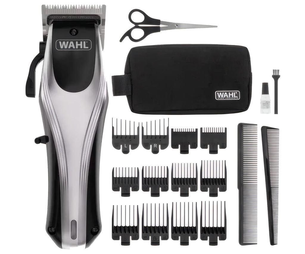 WAHL RAPID CLIP NEGRO Y PLATA / CORTAPELOS - detalle