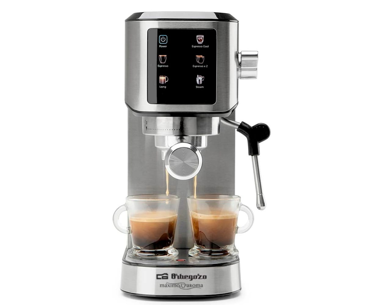 ORBEGOZO EX 7000 ACERO INOXIDABLE / CAFETERA ESPRESSO