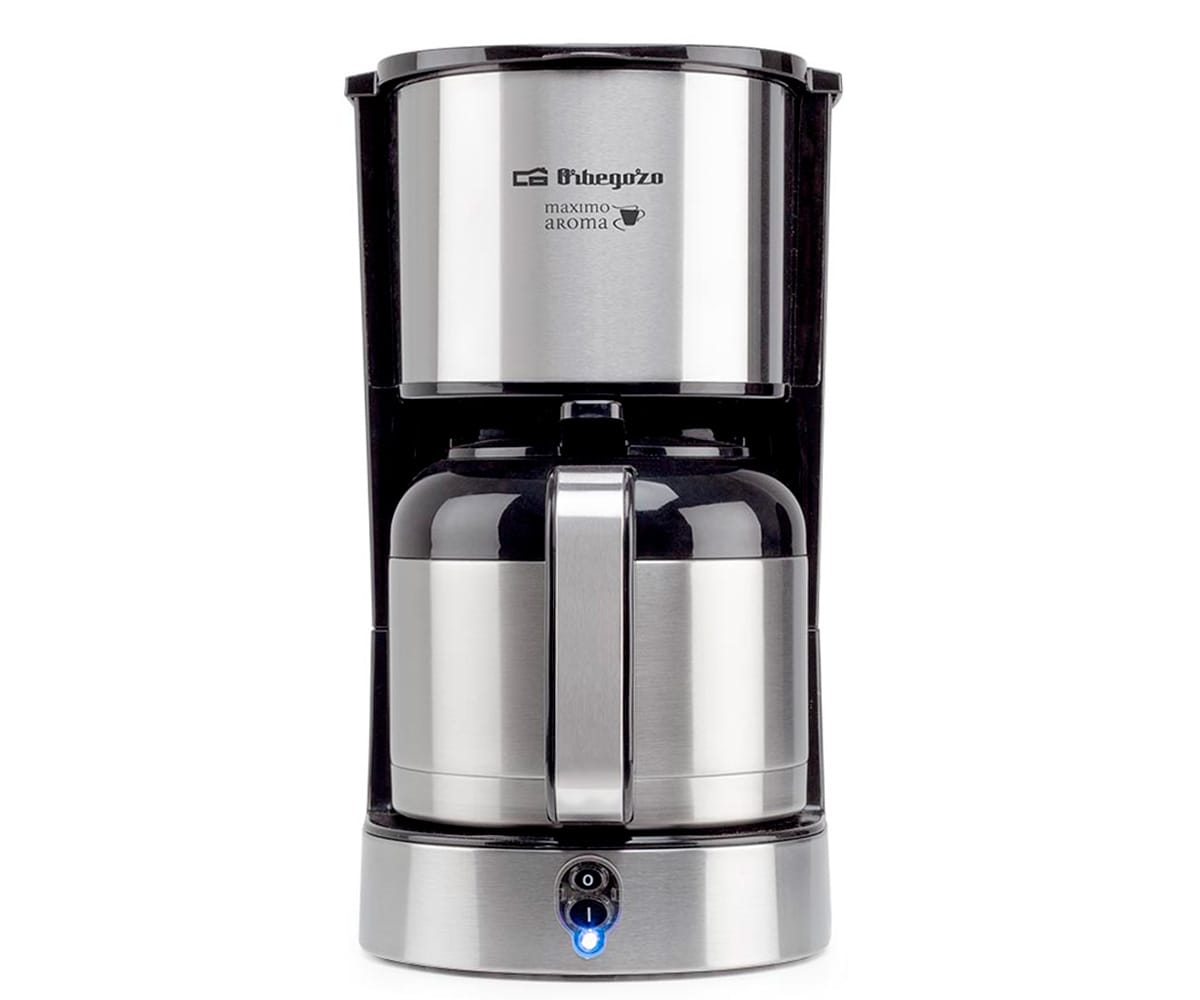ORBEGOZO CG 5020 ACERO INOXIDABLE / CAFETERA DE GOTEO