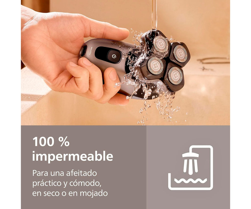 PHILIPS HEAD SHAVER PRO 7000 SERIES NEGRO / AFEITADORA ADVANCED CON 90 MINUTOS DE FUNCIONAMIENTO - detalle
