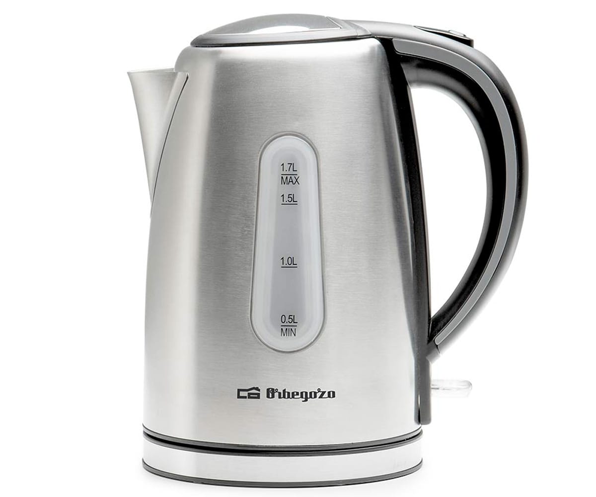 ORBEGOZO KT 6024 ACERO INOXIDABLE / HERVIDOR DE AGUA