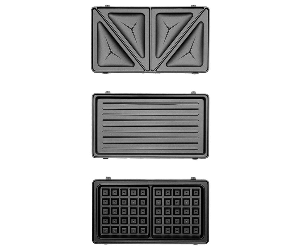 ORBEGOZO SW 7560 NEGRO / SANDWICHERA CON PLACAS INTERCAMBIABLES / 750W - detalle