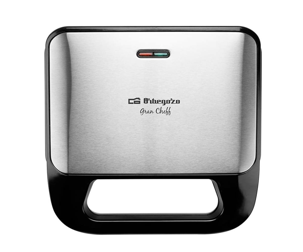 ORBEGOZO SW 7560 NEGRO / SANDWICHERA CON PLACAS INTERCAMBIABLES / 750W - detalle