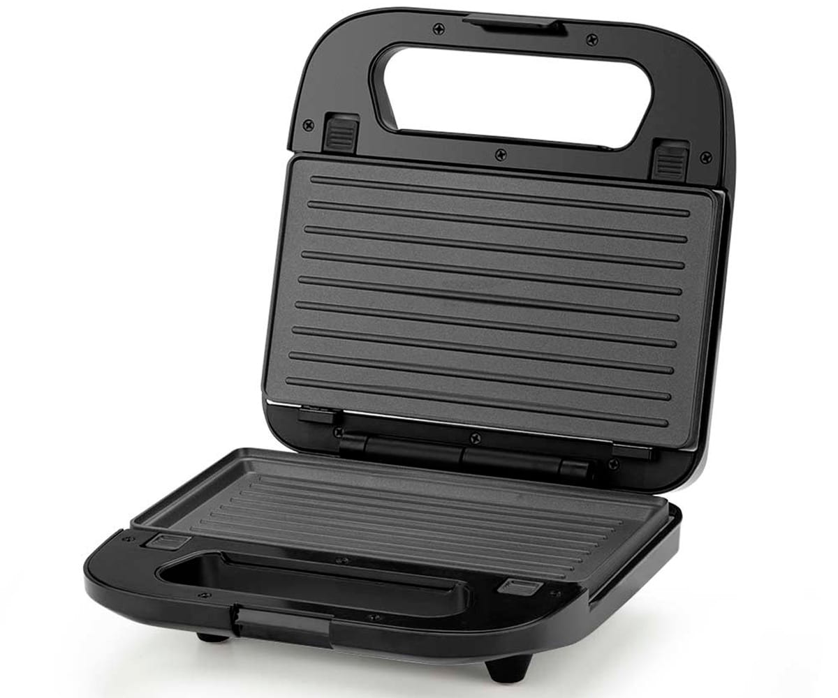 ORBEGOZO SW 7560 NEGRO / SANDWICHERA CON PLACAS INTERCAMBIABLES / 750W - detalle