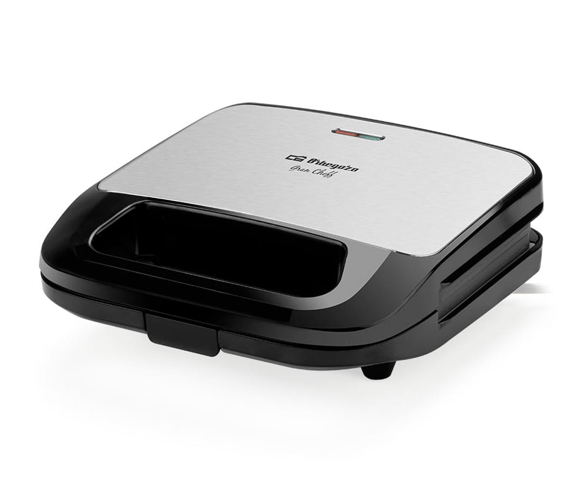 ORBEGOZO SW 7560 NEGRO / SANDWICHERA CON PLACAS INTERCAMBIABLES / 750W