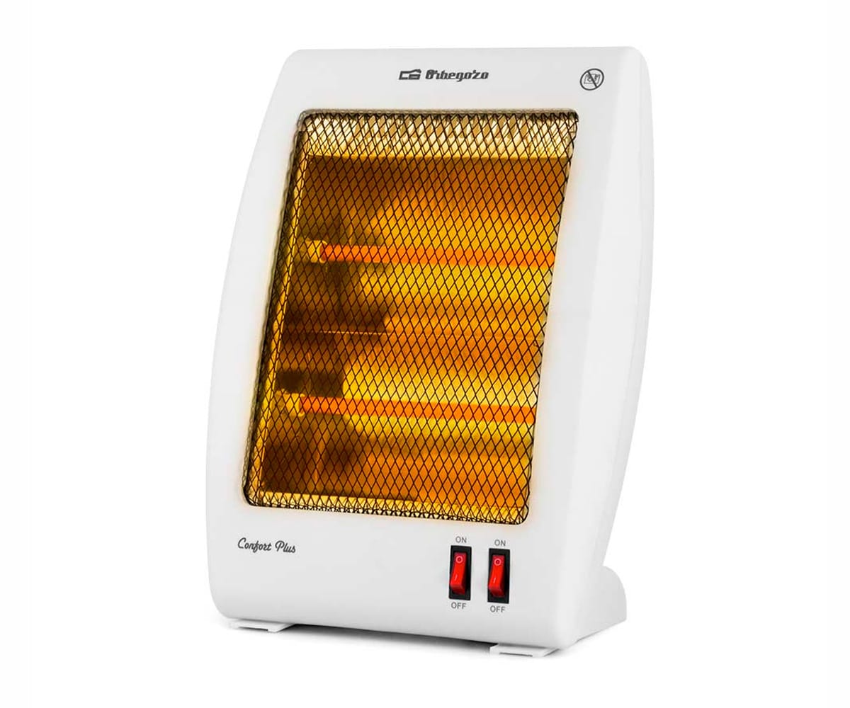 ORBEGOZO BP 5000 BLANCA / ESTUFA DE CUARZO 800W