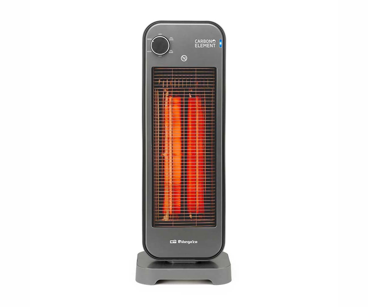 ORBEGOZO BP 7000 CARBONO GRIS / ESTUFA DE CARBONO 900W - detalle