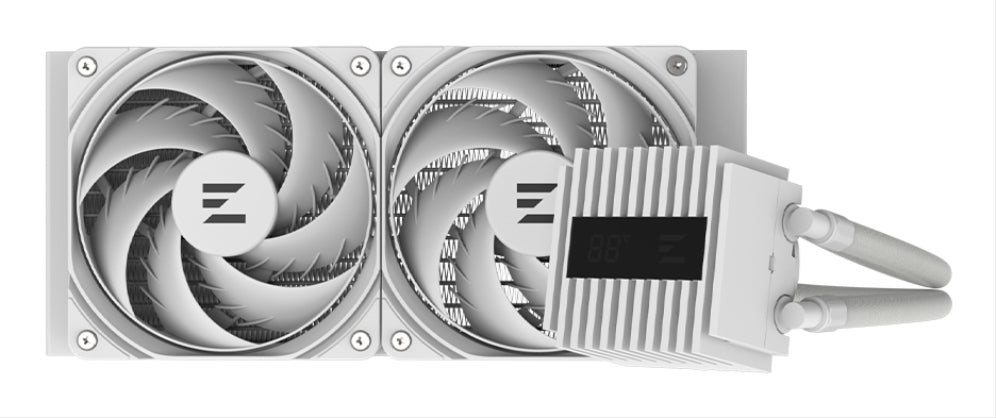 Zalman ALPHA2 A24 WHITE sistema de refrigeración para ordenador Procesador Sistema de refrigeración líquida todo en uno 12 cm Blanco